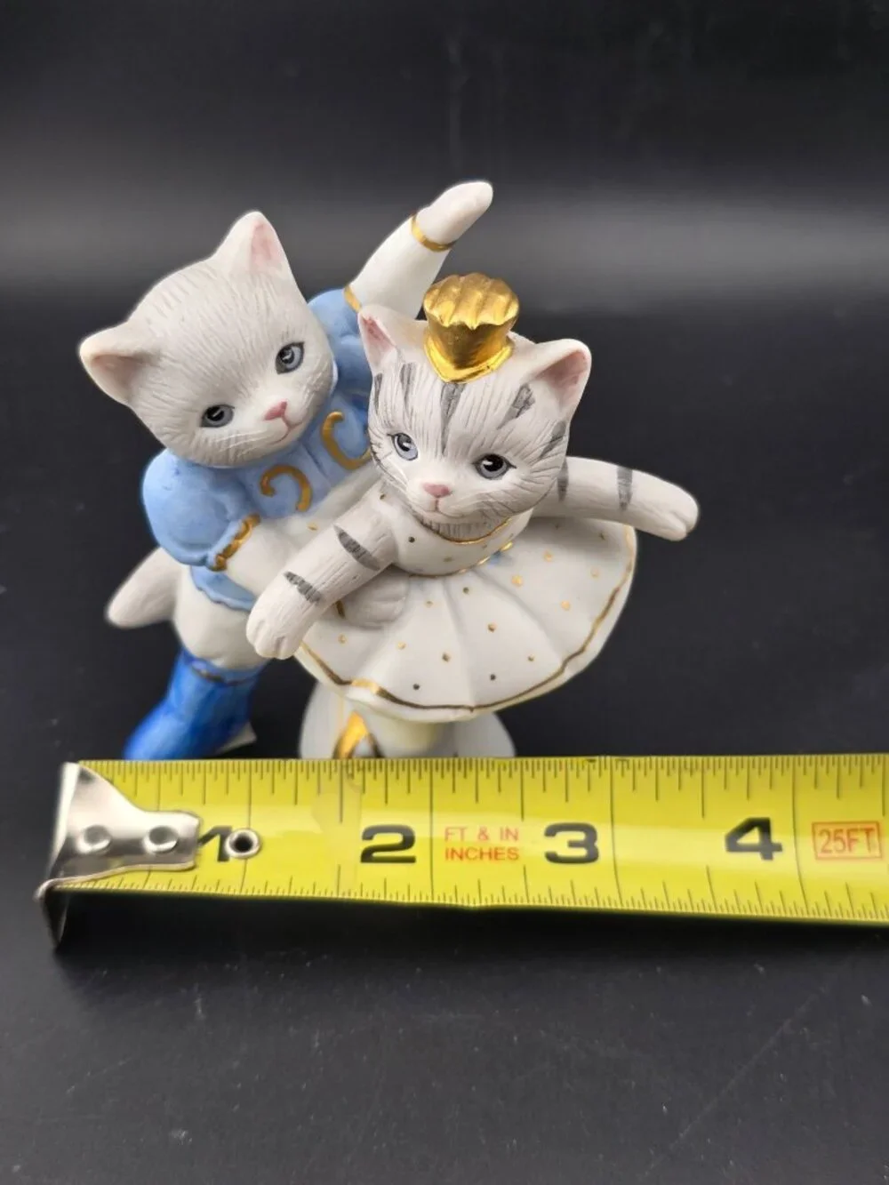 Kitty Cucumber & Albert Swan Lake Ballet Cats Schmid 1990 Annual Collectible